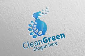 Cleaning Service Vector Logo Design Graphic By Denayunecf Creative Fabrica