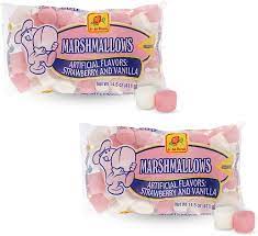 Amazon.com: Marshmallows De La Rosa Bombon De La Rosa Giant Size 14.05 Oz  Ounce Bag 2 Pack : Grocery & Gourmet Food
