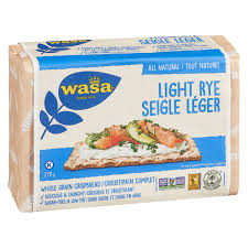 wasa whole grain crispbread light