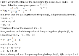 Find The Equation Of The Line Passing