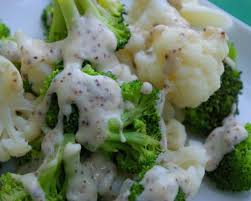 microwave broccoli and cauliflower with