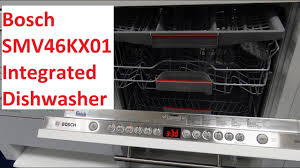 You will have to buy other. Bosch Smv46kx01e 13 Place Setting Integrated Dishwasher Youtube