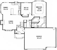 Plan 1270 Bi Level Home W Bay