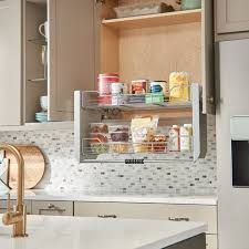 This is the classic problem of the kitchen corner cabinets. Upper Corner Kitchen Cabinet Solutions Live Simply By Annie