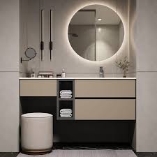 40 modern floating bathroom vanity set
