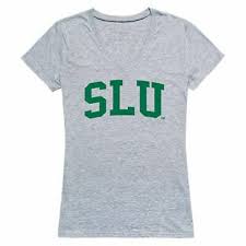Slu Southeastern Louisiana University Game Day Womens Tee T Shirt Heather Grey Ebay