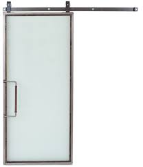 Frosted Glass Barn Door The Powell