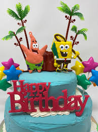 spongebob squarepants birthday cake