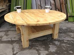 Diy Pallet Round Top Coffee Table