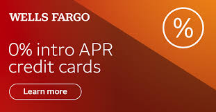 0 intro apr credit cards wells fargo