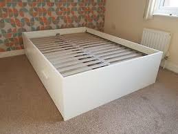 ikea brimnes double bed frame with