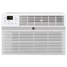 Smart ge room air conditioners. Ge 12 000 Btu 115 Volt Smart Window Air Conditioner With Remote In White Aec12ay The Home Depot