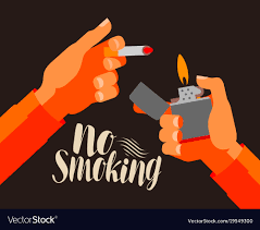 no smoking banner nicotine cigarette