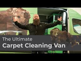 the ultimate carpet cleaning van build