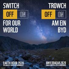 It's almost time for earth hour 2020! Earth Hour 2020 Help Us Respond To The Climate Emergency News Wrexham Gov Uk