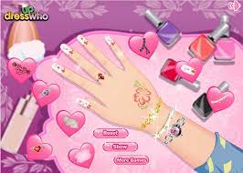 barbie nail games benim k12 tr