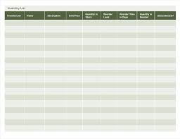 Supply Checklist Template Under Fontanacountryinn Com