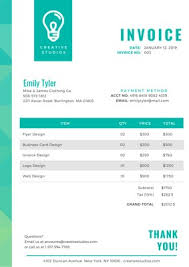 Customize 182 Invoices Templates Online Canva