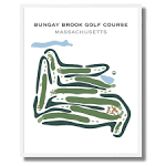 Get Printed Bungay Brook Golf Club, Massachusetts - Golf Course Prints