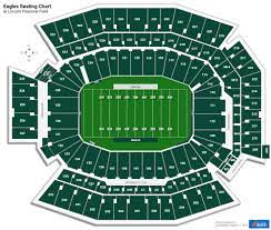 lincoln financial field seating charts