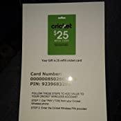 Cricket wireless $25 unlimited plan. Amazon Com Cricket Refill Card 25 Cricket Wireless Refill Card 25