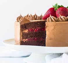strawberry chocolate cake the itsy