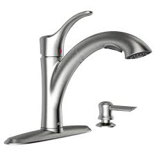 mesa 1 handle pull out kitchen faucet