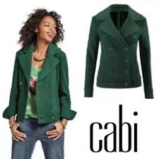 Cabi Pea Coat Sweater Style 3159