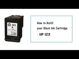 How To Refill Hp 123 Other Similar Inkjet Cartridges And In Two Minutes Easy