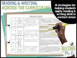 writing across the curriculum lesson
