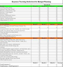 Tax Expense Spreadsheet Free Expense Tracking Worksheet Business Tax
