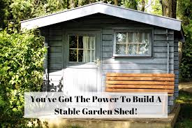 build a le garden shed