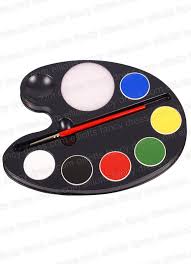 6 colour face painting makeup palette