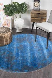 blue moon wool area rug