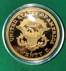 1854 13 star liberty 20 dollar gold