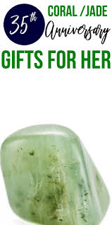 35th c jade anniversary gifts for