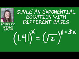 Solve An Exponential Equation With