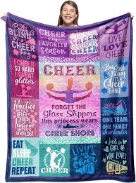 cheerleader gifts blanket 50 x60