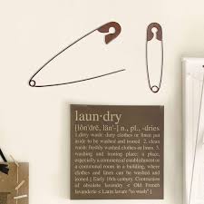 Hanging Rustic Safety Pin
