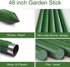 Garden Stick New Metal Ground Plastic