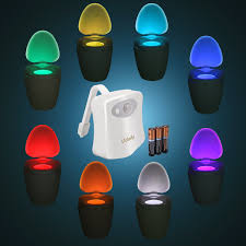 Buy Toilet Light Led Motion Activated 3pcs Battery