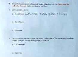 balance chemical equation
