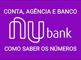 app nubank como saber o número da