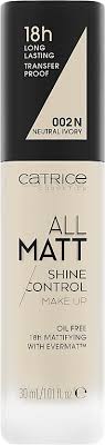 catrice all matt shine control make up
