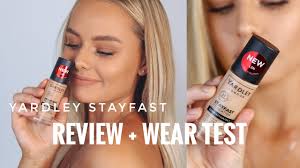 new yardley stayfast foundation review