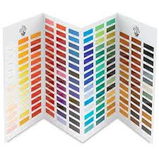 Hand Painted Professional Color Chart