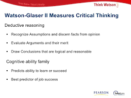 Watson Glaser Critical Thinking Appraisal Test Practice   JobTestPrep Abstract