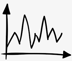 Line Graphic Sketch Hand Drawn Line Chart Transparent Png