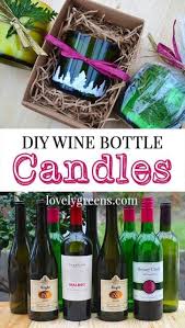 How To Make Wine Bottle Candles