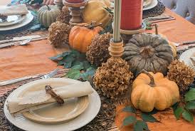 thanksgiving table decorations